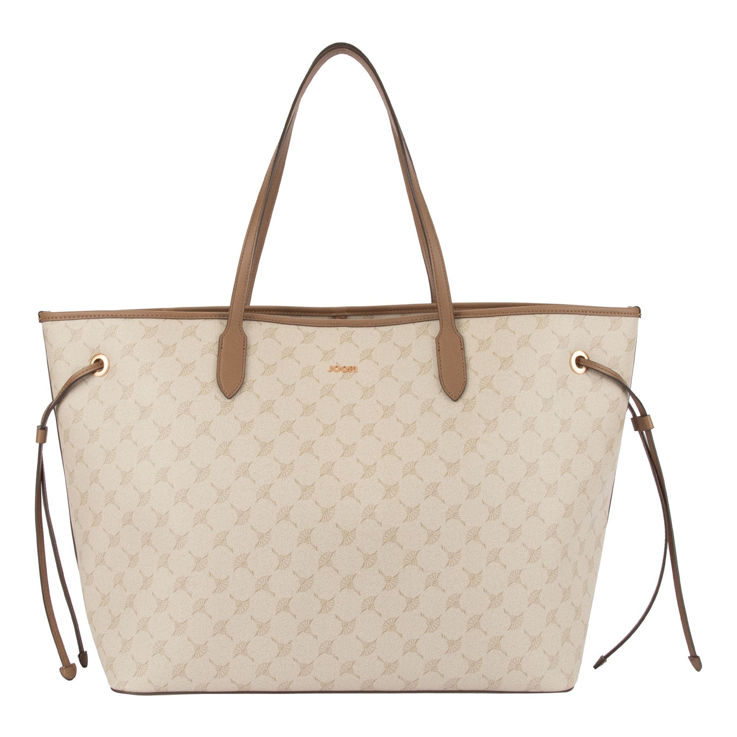 JOOP! Cabas 'Mazzolino' en sable / marron, Vue avec produit