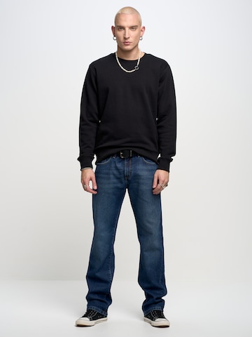 BIG STAR Sweatshirt 'MARLTONES' in Black