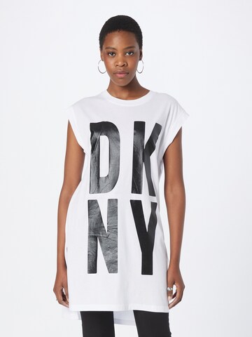 DKNY Tunic in White: front