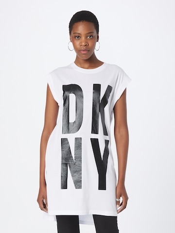 DKNY Tunika | bela barva: sprednja stran