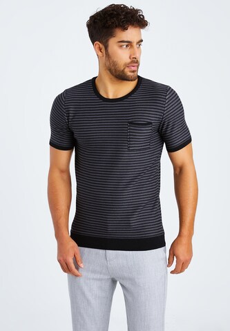 Leif Nelson Shirt in Black: front