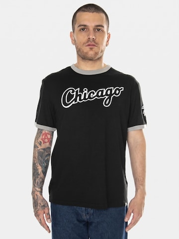T-Shirt 'Chicago White Sox Fundamental SS tee black/grey' Fanatics en noir : devant