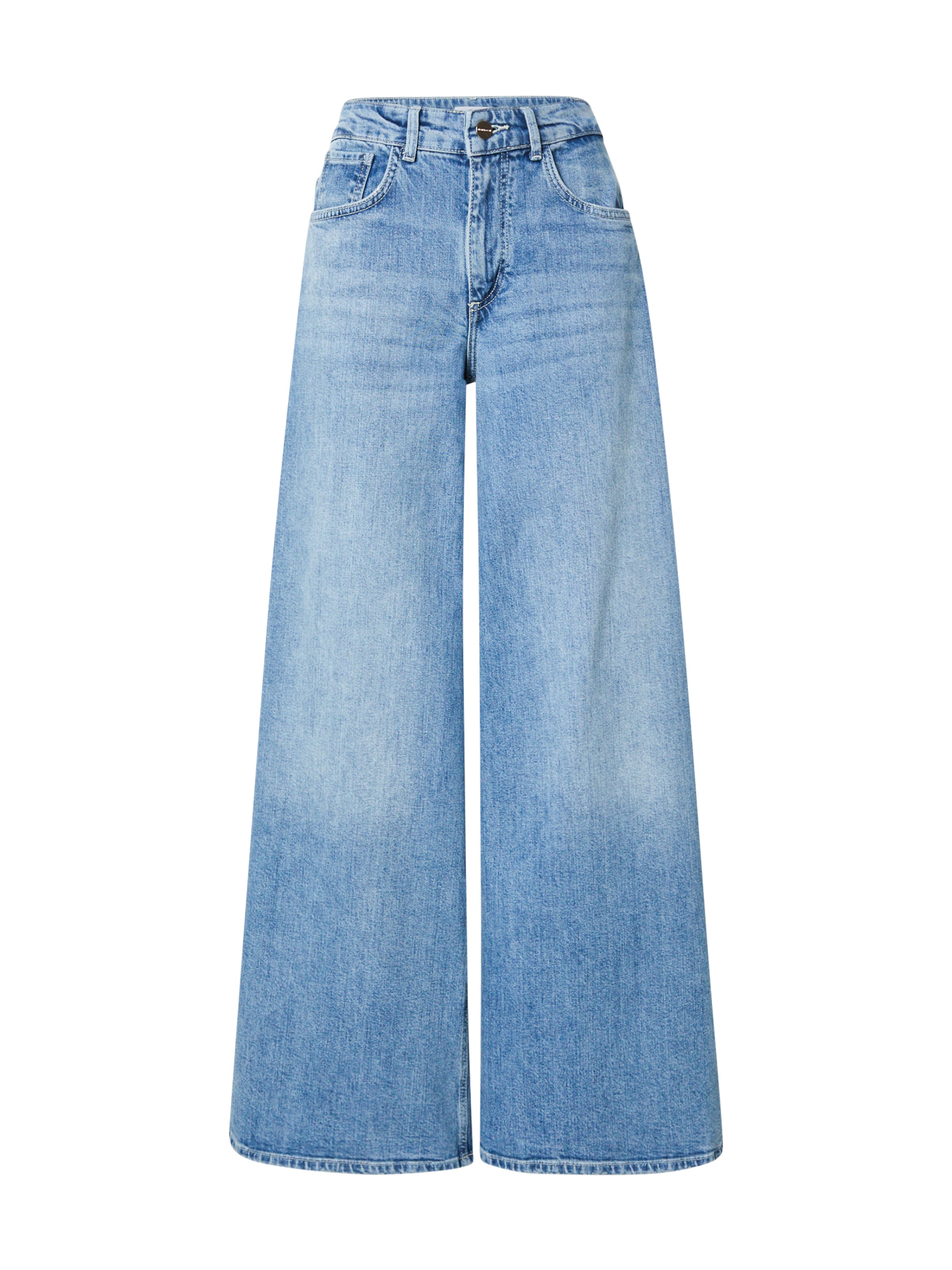 Rich & Royal Voľný strih Džínsy - Modrá: predná strana