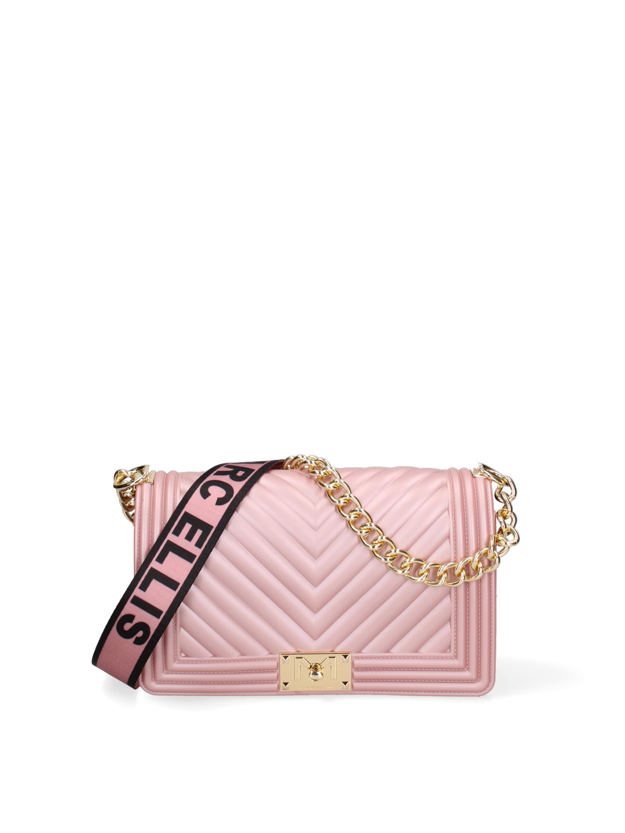 Sac à bandoulière Marc Ellis en rose : devant