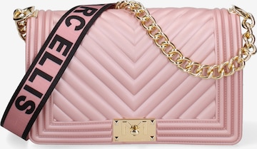 Sac à bandoulière Marc Ellis en rose : devant