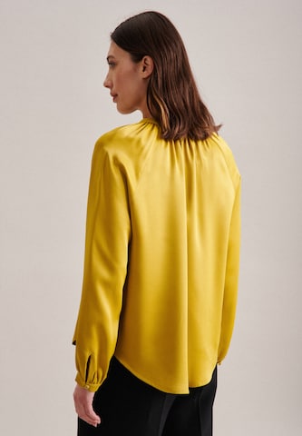 SEIDENSTICKER Bluse 'Schwarze Rose' in Gelb