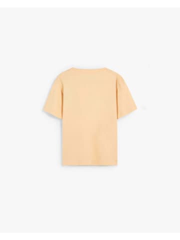 Maglietta 'Ikat Skull' di Scalpers in arancione