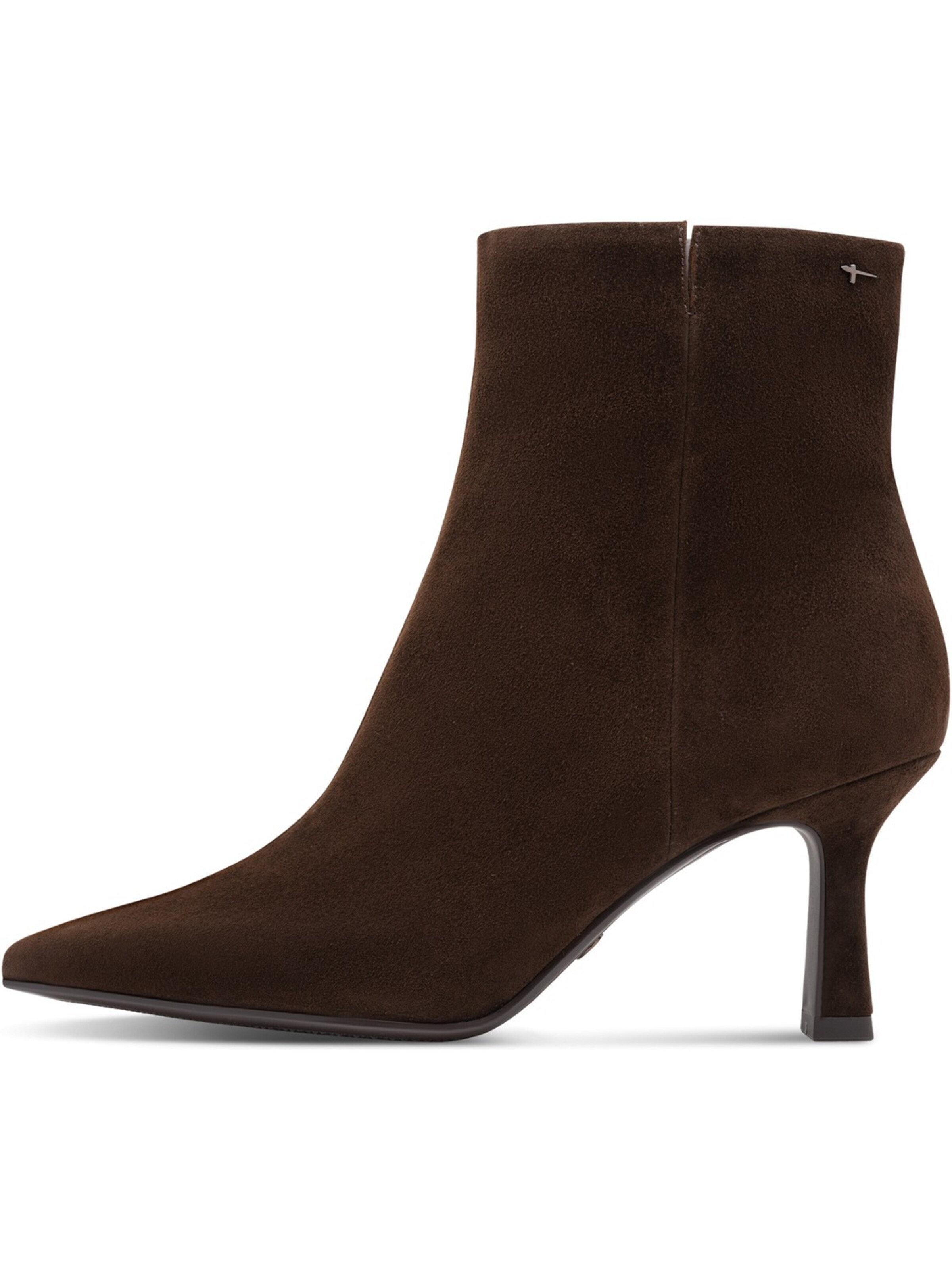 Tamaris Μποτάκι 'Tamaris Women Boots Leder braun' σε καφέ