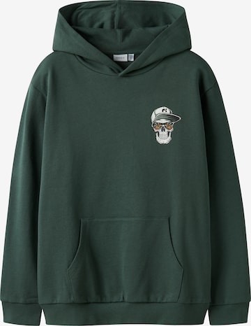 NAME IT Sweatshirt 'NKMLambert' in Green: front