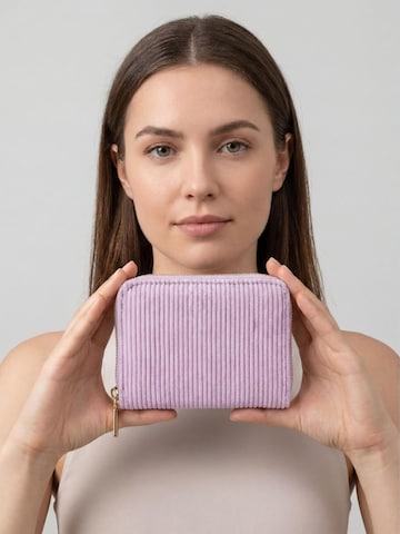 MILLYMILK® Wallet 'FONDO SMALL' in Purple: front