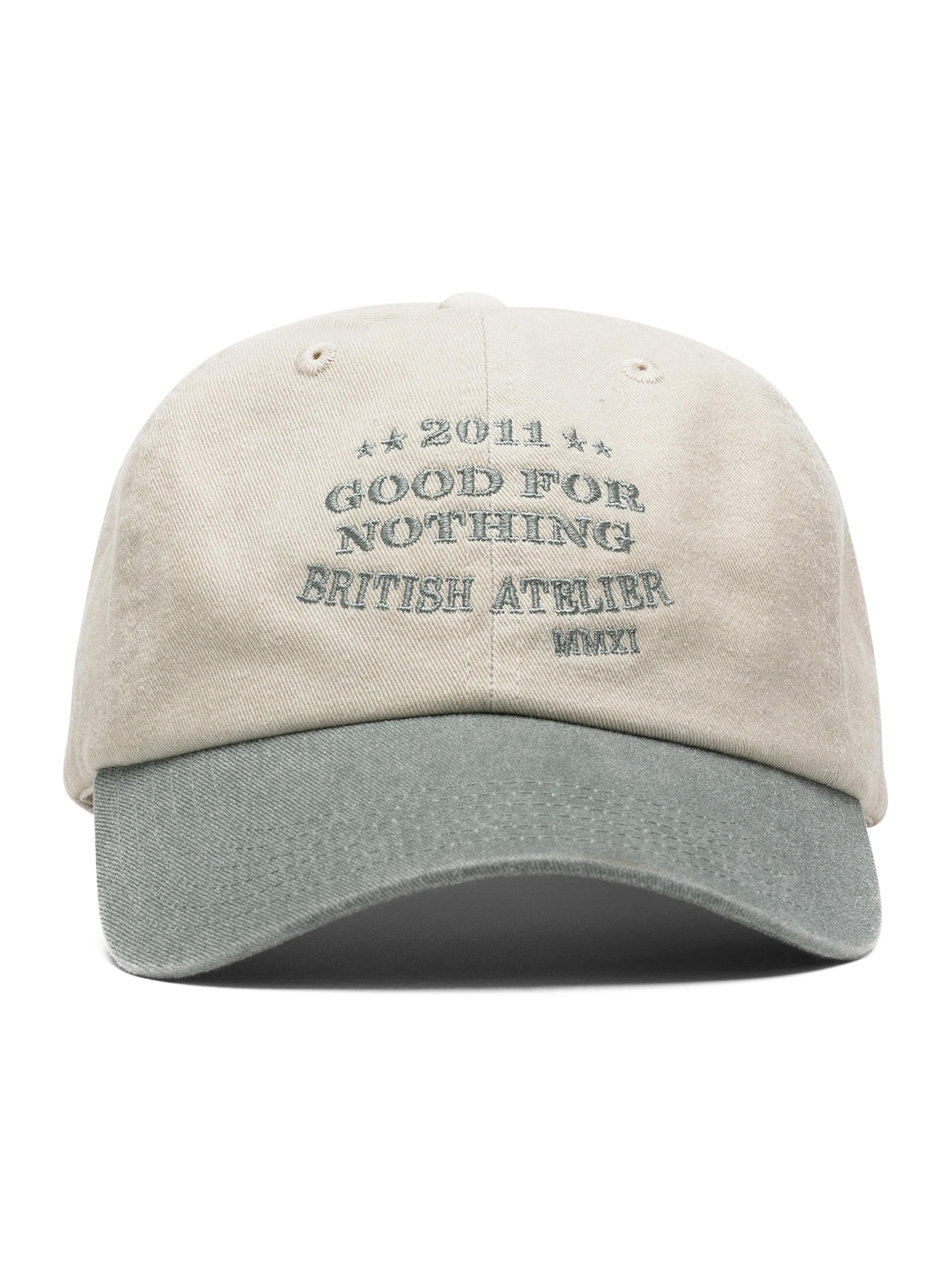 Good For Nothing Cap in Beige: Vorderseite