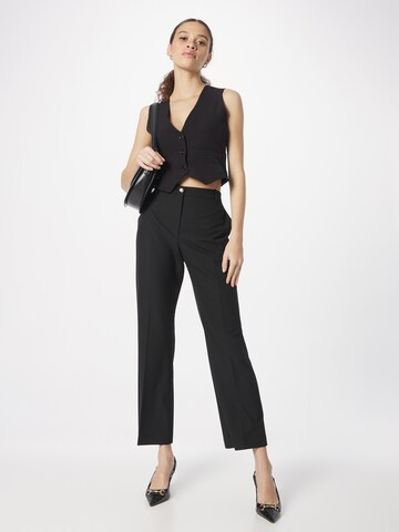 PINKO Bootcut Pantalon 'PIA' in Zwart