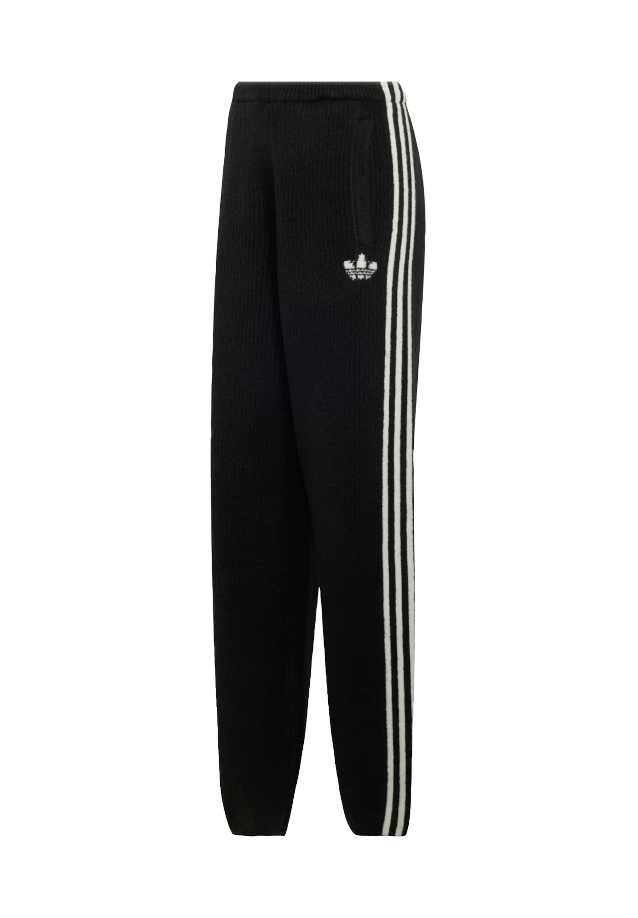 ADIDAS ORIGINALSHlače 'Adidas Originals By Jennie' - crna boja: prednji dio