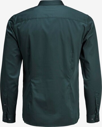 Coupe slim Chemise 'PARMA' JACK & JONES en vert