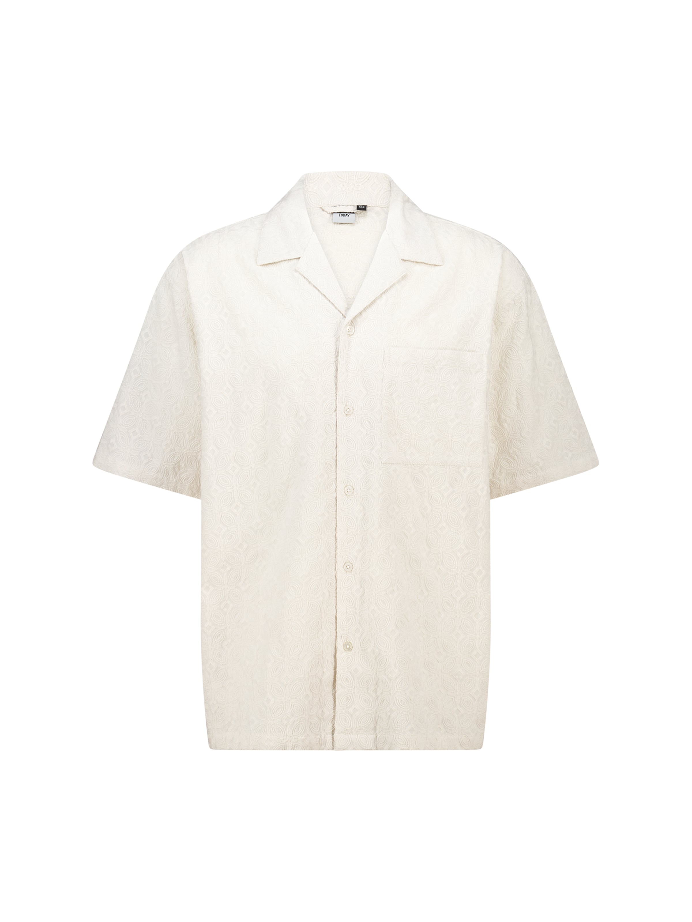 Coupe regular Chemise America Today en beige : devant