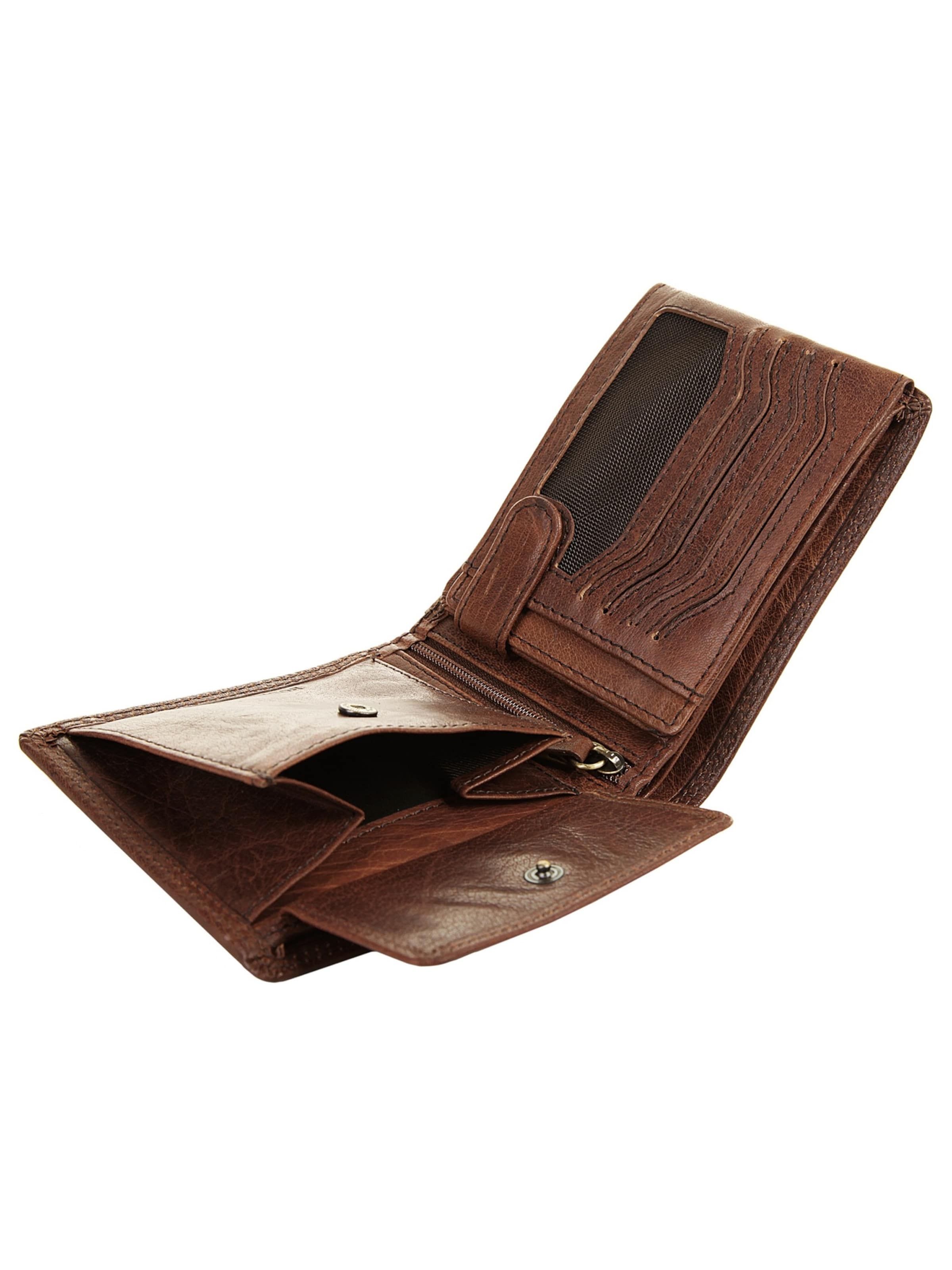 BODENSCHATZ Wallet 'Bodenschatz Geldbörse' in Brown