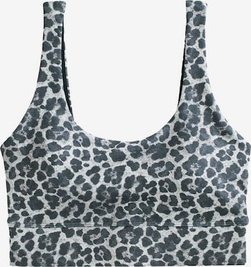 NextBustier Sportski grudnjak - crna boja: prednji dio