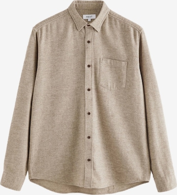 Next Средняя посадка Рубашка в Бежевый: спереди