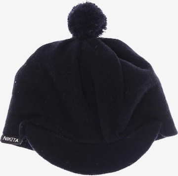 Nikita Hat & Cap in One size in Black: front