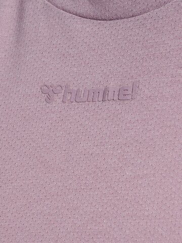 Hummel Top sportowy w kolorze fioletowy