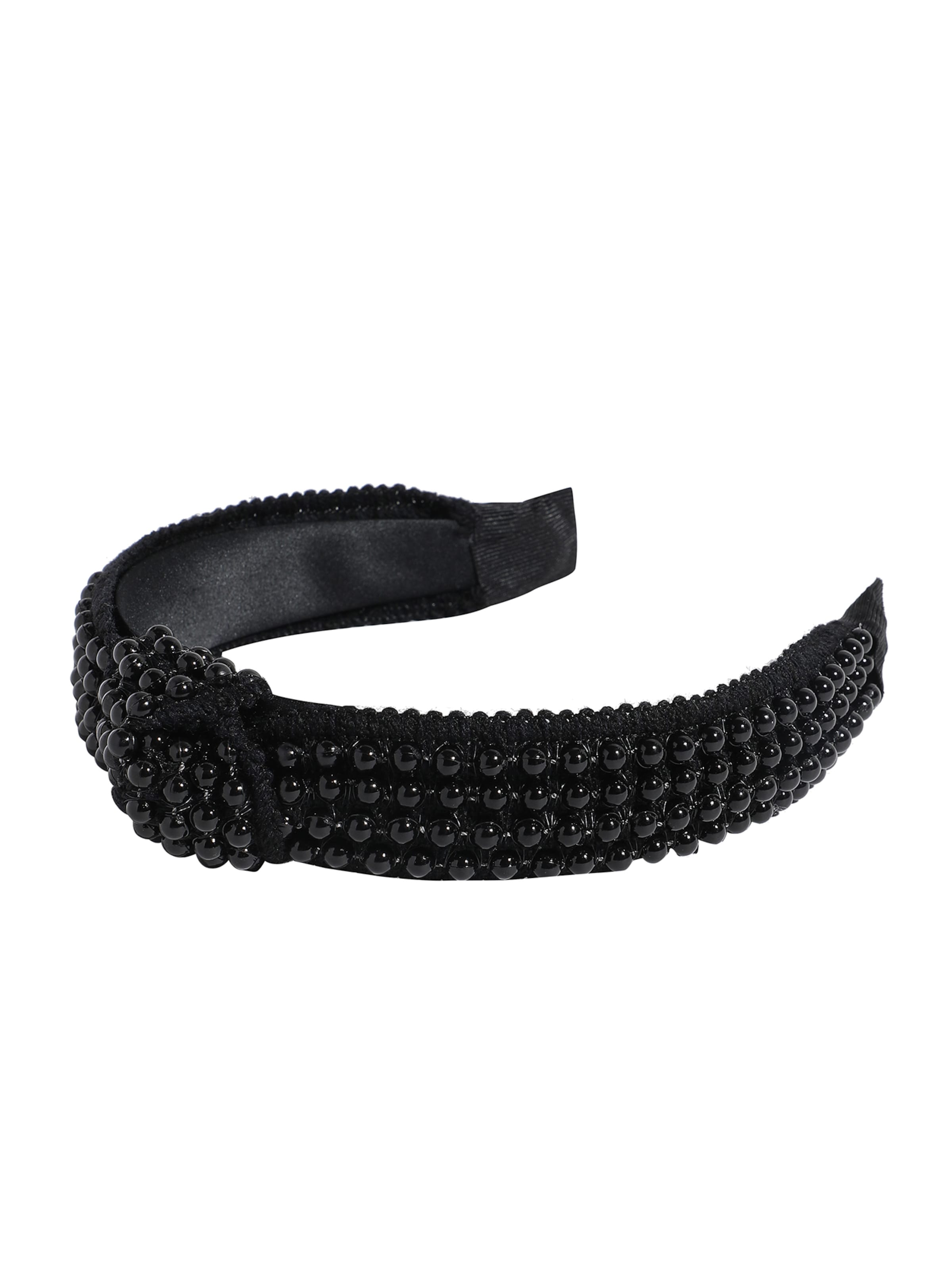 SOHI Hårsmycke 'Kulsum' i svart: framsida