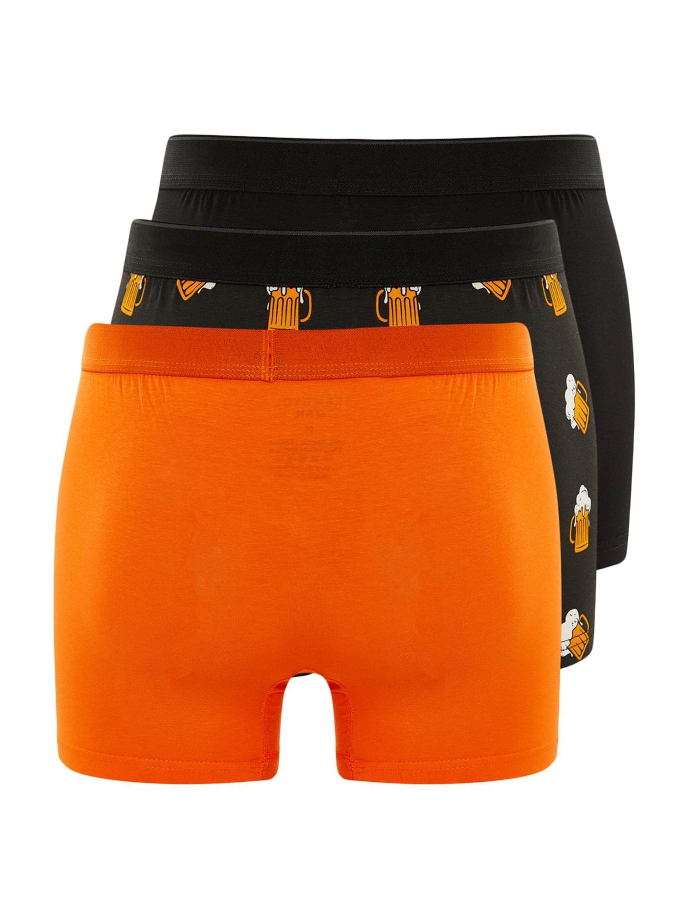 Trendyol Bokserishortsit värissä oranssi