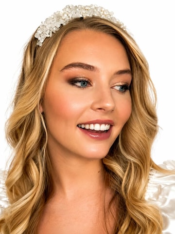Ornamento per i capelli 'Selena Tiara Silver' di Sally Jane Bridal in argento