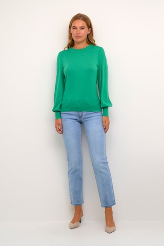Kaffe Pullover in Grün