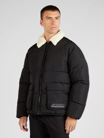 TOPMAN Jacke in Schwarz: Vorderseite