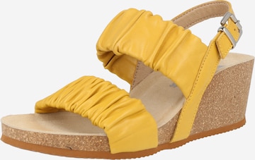 BULLBOXER Sandals in Yellow: front