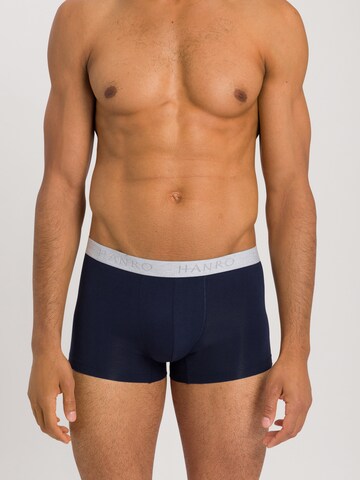Hanro Retroshorts ' Cotton Essentials ' in Blau