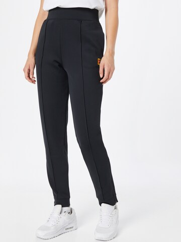 NIKE Tapered Workout Pants 'Heritage' in Black: front