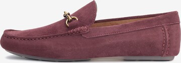 Kazar Moccasins in Red: front