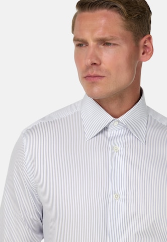 Fit confort Chemise Boggi Milano en bleu
