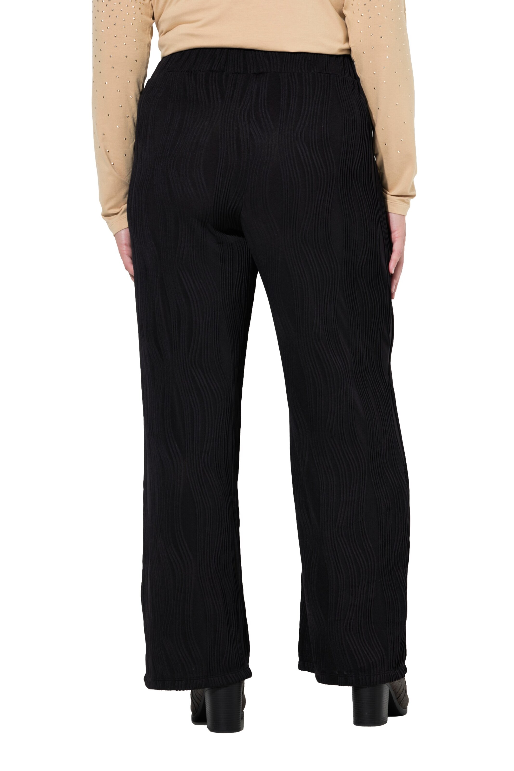 MIAMODA Regular Broek in Zwart