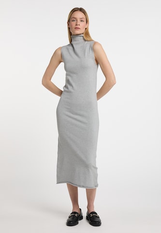 DreiMaster Klassik Knit dress 'Wais' in Grey: front