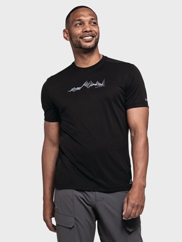 T-Shirt fonctionnel 'Circ Sulten' Schöffel en noir : devant