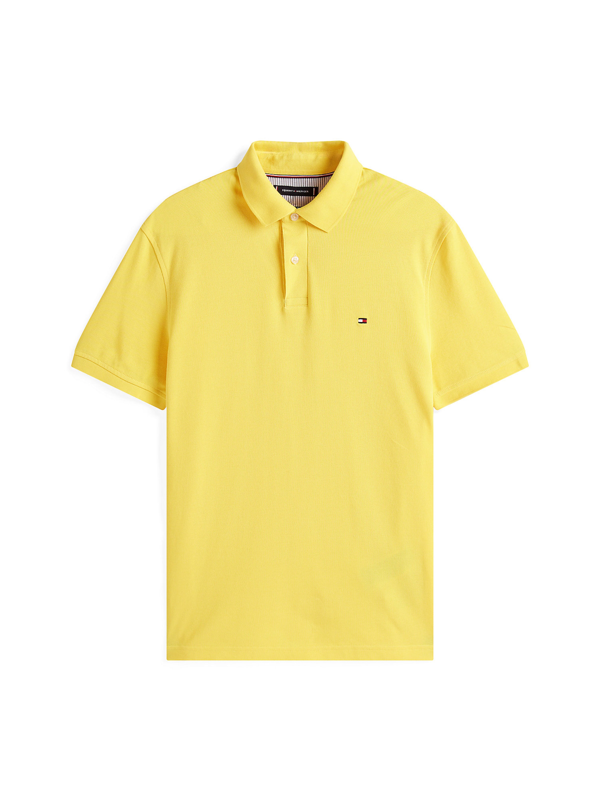 T-Shirt 'CORE 1985 REGULAR POLO' TOMMY HILFIGER en jaune : devant