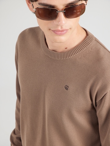 G-STAR Pullover in Braun