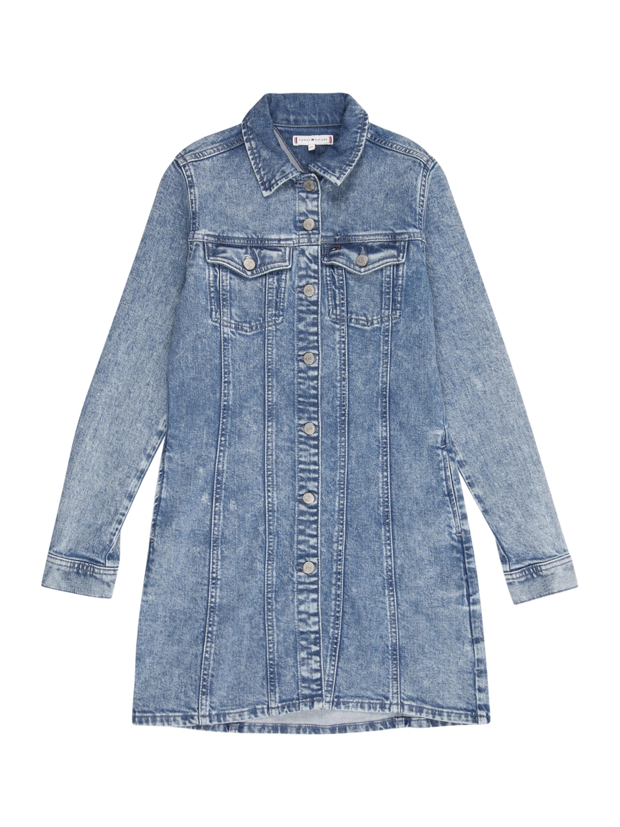 TOMMY HILFIGER Kleid in Blau: Vorderseite