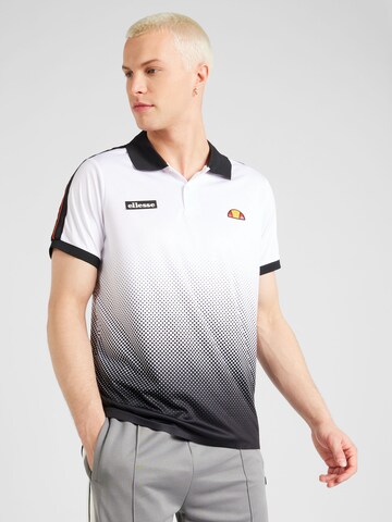 T-Shirt fonctionnel 'Level' ELLESSE en noir : devant