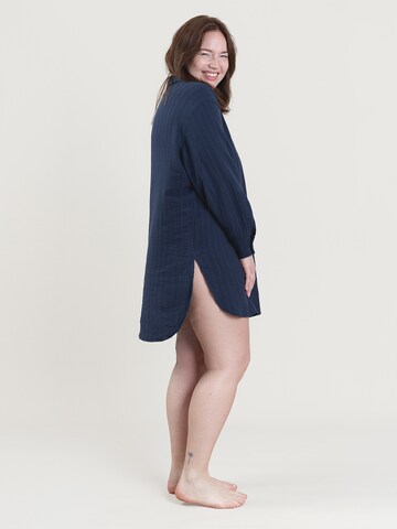 Chemise de nuit 'Malin' Erlich Textil en bleu