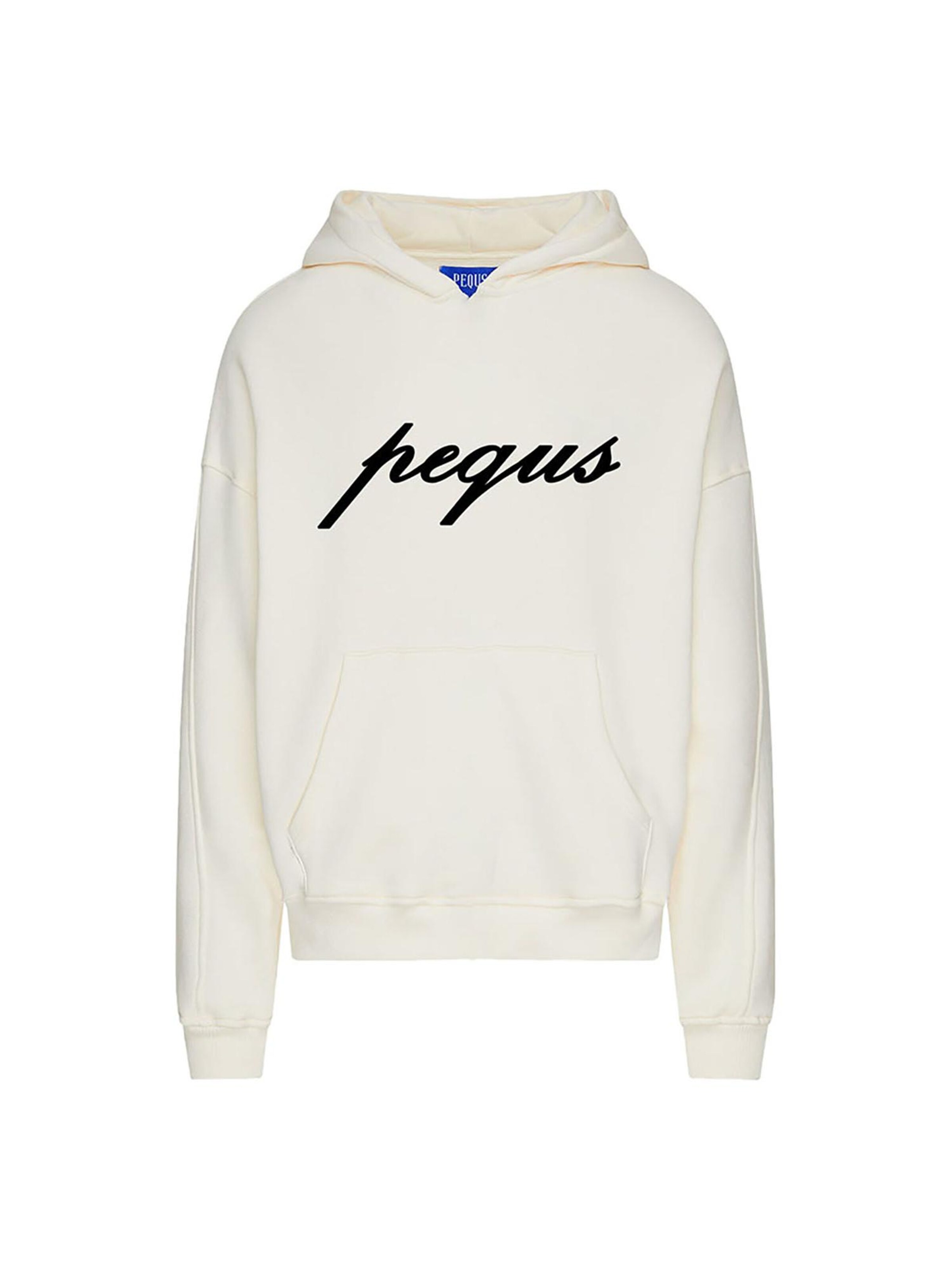 Pequs Sweatshirt 'Front'‌‌‌ in Beige: Vorderseite