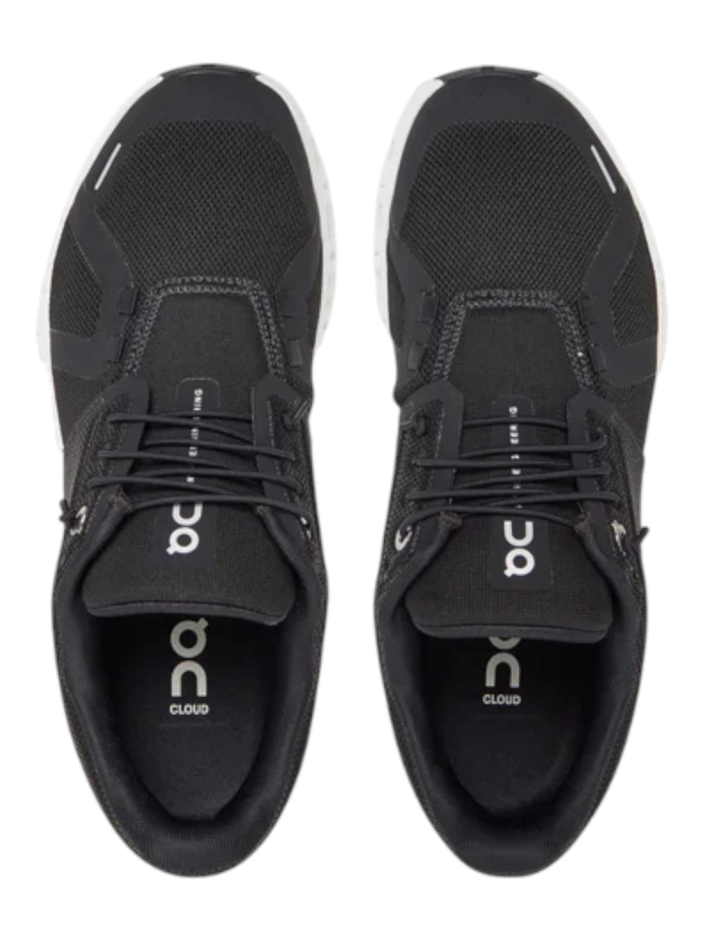 On Running Athletic Shoes in Black