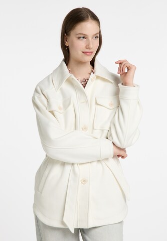 Veste mi-saison DreiMaster Vintage en blanc : devant