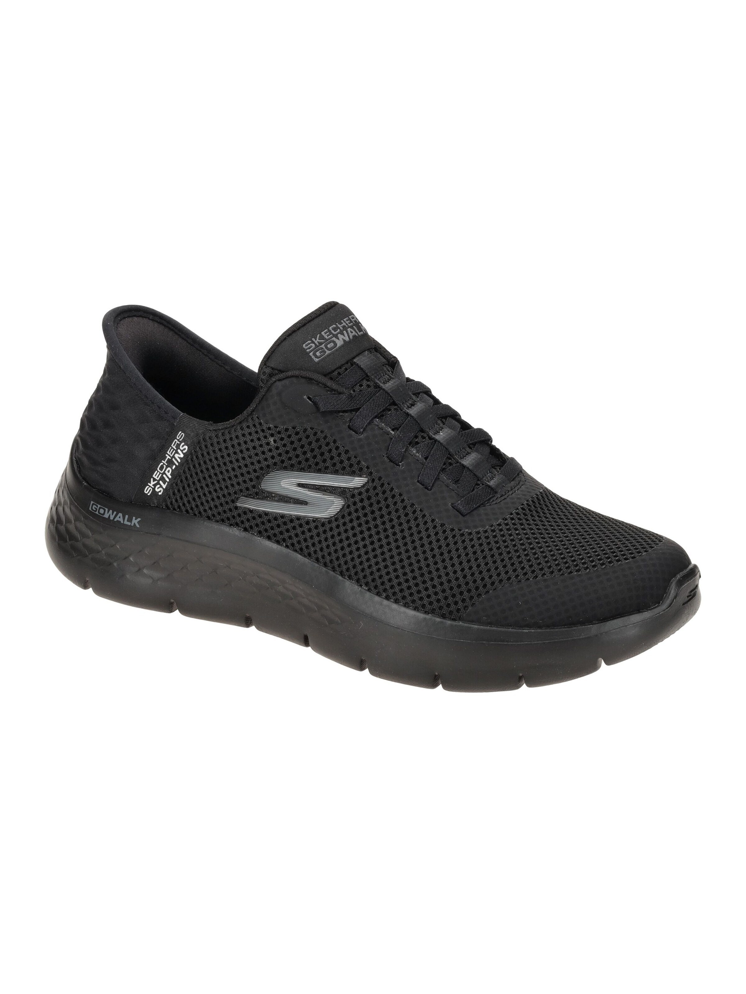 SKECHERS Schnürschuh‌‌ in Schwarz: Vorderseite