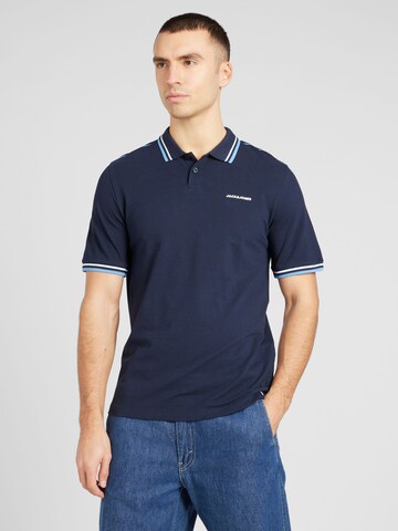 JACK & JONES Shirt 'PARKER' in Blue: front