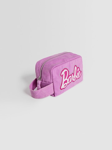 Bershka Cosmetic Bag in Pink