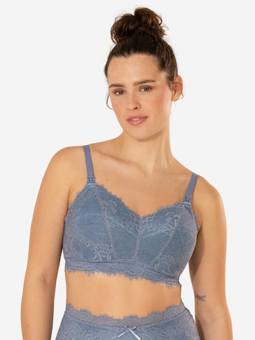 Minimiseur Soutien-gorge d’allaitement SugarShape en bleu : devant