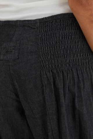 PULZ Jeans - Perna larga Calças harem 'Jill' em preto